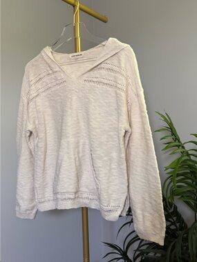 Lucky Brand Cream Knit Hoodie🍀